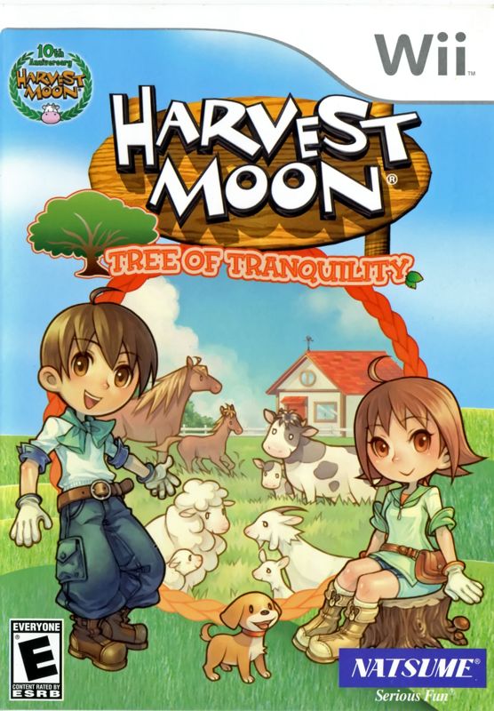 Harvest Moon Tree of Tranquility box art for Wii
